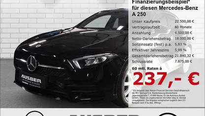 Gebraucht Mercedes A250 Edition 218 PS (160 kW) 2020 Schwarz Limousine