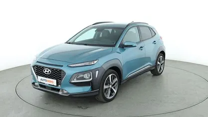 Blau Gebraucht 2019 Hyundai Kona Premium SUV | 16.500 € (Fairer Preis)