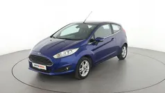 Blau Gebraucht 2016 Ford Fiesta Titanium Kleinwagen | 8.200 € (Fairer Preis)