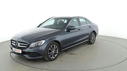 Używany Mercedes C180 Avantgarde 156 KM (114 kW) 2015 Szary Sedan/Limuzyna