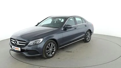 Używany Mercedes C180 Avantgarde 156 KM (114 kW) 2015 Szary Sedan/Limuzyna