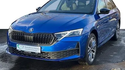 Blau Neu 2026 Skoda Octavia SportLine Kombi | 49.500 €