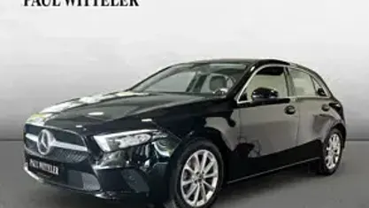 Gebraucht Mercedes A180 Progressive 136 PS (100 kW) 2019 Unilack nachtschwarz Limousine