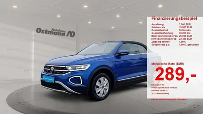 Gebraucht 2022 VW T-Roc Cabriolet Style Cabrio | 25.947 € (Fairer Preis)