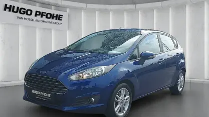 Occasion Ford Fiesta SYNC Edition 101 ch (74 kW) 2015 Bleue Citadine