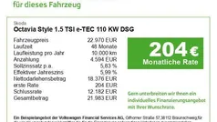 Quarzgrau metallic (metallic) Gebraucht 2021 Skoda Octavia Style Limousine | 22.970 € (Fairer Preis)