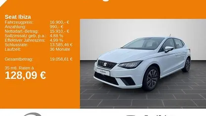 Usata Seat Ibiza Style 116 CV (85 kW) 2024 Bianco Utilitaria