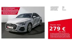 Gletscherweiß metallic Gebraucht 2024 Audi A3 S-Line Limousine | 32.900 € (Fairer Preis)