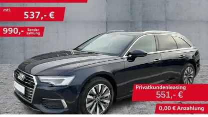 Gebraucht Audi A6 Design 204 PS (150 kW) 2021 Blau Kombi