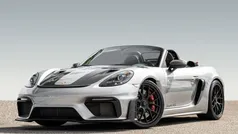 Gtsilbermetallic Gebraucht 2024 Porsche 718 Spyder Cabrio | 169.480 € (Etwas zu teuer)