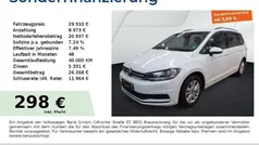 Pure white Gebraucht 2024 VW Touran Comfortline Van / Kleinbus | 29.910 € (Guter Preis)