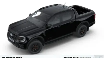 Neu Ford Ranger Wildtrack 281 PS (206 kW) 2026 Schwarz Pickup