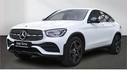 Gebraucht Mercedes GLC300 AMG 245 PS (180 kW) 2022 Weiß Coupé