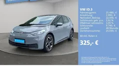 Grau Gebraucht 2022 VW ID.3 Pro Performance Kleinwagen | 25.480 € (Fairer Preis)