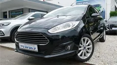 Schwarz Gebraucht 2015 Ford Fiesta Titanium Kleinwagen | 6.350 € (Fairer Preis)