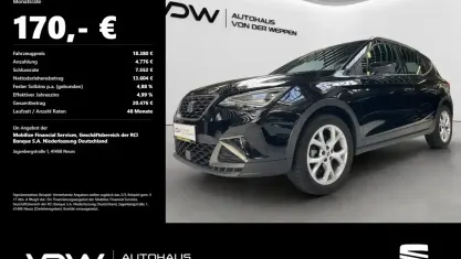 Gebraucht Seat Arona FR 110 PS (80 kW) 2023 Schwarz SUV