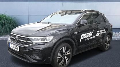 Second-hand VW T-Roc R-line 150 CP (110 kW) 2022 Negru SUV