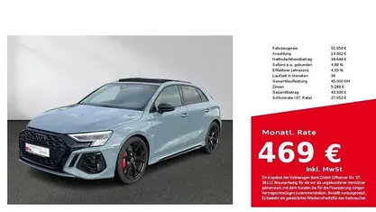 Gebraucht 2023 Audi RS3 Sportback Ambiente Kleinwagen | 51.650 € (Guter Preis)