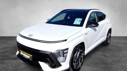 Gebraucht Hyundai Kona N Line 199 PS (146 kW) 2024 Serenity white (metallic) SUV