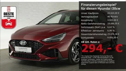 Gebraucht Hyundai i30 N Line 140 PS (102 kW) 2025 Rot Kombi