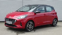Dragon red/ phantom black Gebraucht 2023 Hyundai i10 Trend Kleinwagen | 16.990 € (Fairer Preis)