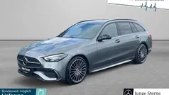 Metalliclack selenitgrau Gebraucht 2024 Mercedes C220 AMG line Kombi | 39.680 € (Fairer Preis)