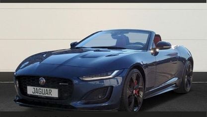 Occasion Jaguar F-Type R-Dynamic 450 ch (330 kW) 2022 Bleue Cabriolet