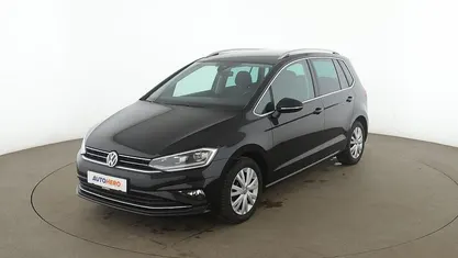 Gebraucht VW Golf Sportsvan Highline 2018 Schwarz Van / Kleinbus