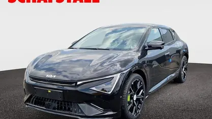 Schwarz (aurora black pearl m) Neu 2025 Kia EV6 SUV | 55.479 € (Fairer Preis)