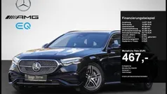 Metalliclack obsidianschwarz Gebraucht 2024 Mercedes E300 AMG Kombi | 51.490 € (Superpreis)