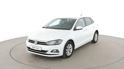 Gebraucht VW Polo Highline 95 PS (69 kW) 2019 Weiß Kleinwagen