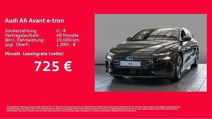 Grau Neu 2025 Audi A6 e-tron Ambiente Kombi | 78.031 €