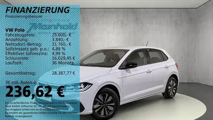Weiß Neu 2025 VW Polo Goal Limousine | 21.222 € (Fairer Preis)