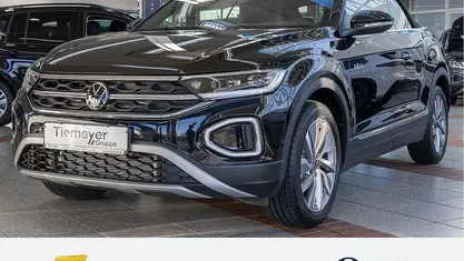 Schwarz Neu 2025 VW T-Roc Cabriolet Goal Cabrio | 35.980 € (Superpreis)