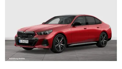 Brugt BMW i5 M Sport 442 kW (601 HK) 2025 Rød Sedan