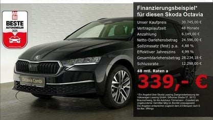 Käytetty Skoda Octavia Tour 150 HP (110 kW) 2026 Musta Farmari