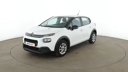 Gebraucht Citroën C3 Feel 82 PS (60 kW) 2019 Weiß Kleinwagen
