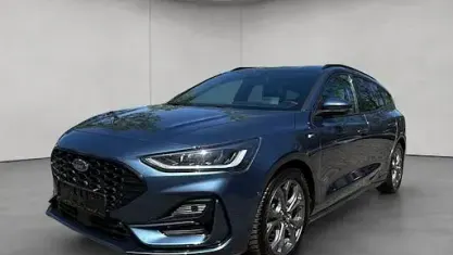 Brugt Ford Focus ST-Line 155 HK (114 kW) 2024 Blå Stationcar