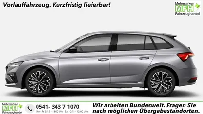 Moon white metallic Neu 2025 Skoda Scala Dynamic Kleinwagen | 28.085 € (Fairer Preis)