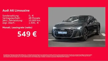 Neu Audi A6 Ambiente 204 PS (150 kW) 2026 Grau Limousine
