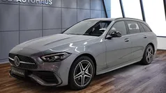 Grau Gebraucht 2023 Mercedes C300e AMG line Kombi | 39.850 € (Fairer Preis)