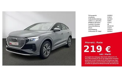 Gebraucht 2022 Audi Q4 Sportback e-tron Advanced SUV | 26.880 € (Fairer Preis)