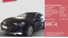 Gebraucht 2024 Audi A3 Sportback Advanced Limousine | 33.890 € (Fairer Preis)