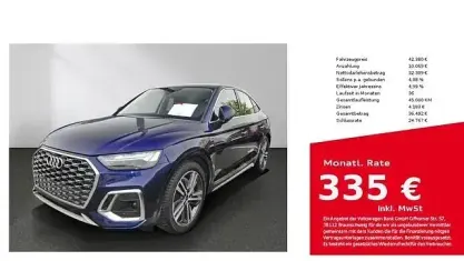 Second-hand Audi Q5 Sportback S-Line 299 CP (219 kW) 2023 SUV