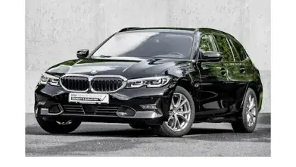Gebraucht BMW 320e Sport Line 204 PS (150 kW) 2022 Schwarz Kombi