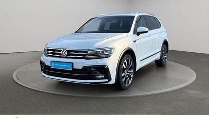 Gebraucht VW Tiguan Allspace Highline 150 PS (110 kW) 2020 Weiß SUV