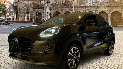 Obsidianschwarz metallic Neu 2025 Ford Puma Titanium SUV | 24.990 € (Guter Preis)
