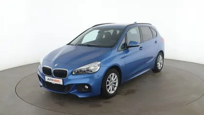 Gebraucht BMW 218 Active Tourer M Sport 136 PS (100 kW) 2018 Blau Van / Kleinbus