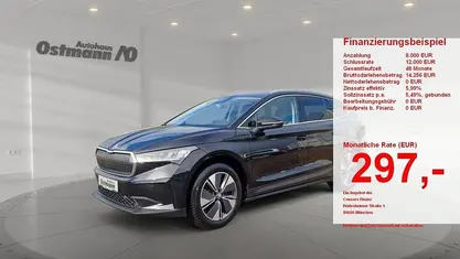Schwarzmagic perleffekt Gebraucht 2022 Skoda Enyaq iV Loft SUV | 25.439 € (Fairer Preis)