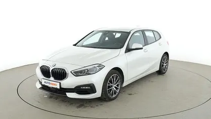 Gebraucht BMW 118 Advantage 2020 Weiß Kleinwagen